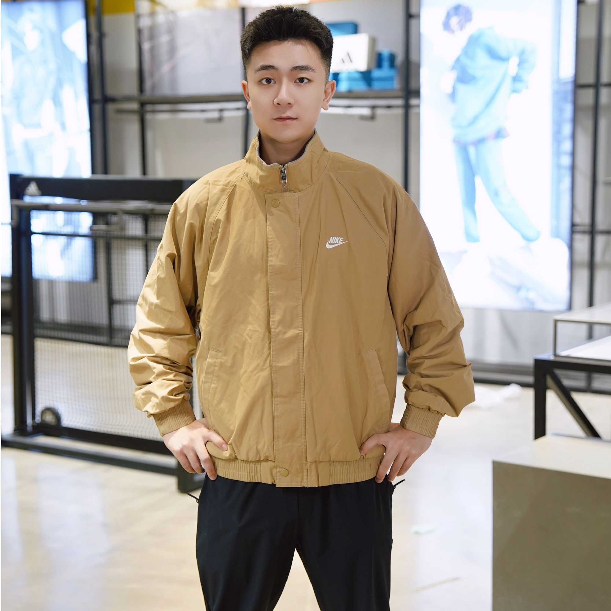 NIKE/耐克Club Futura 男子摇粒绒里料夹克外套FZ0657297
