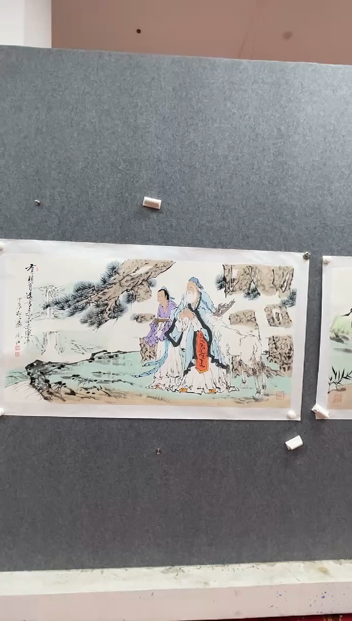 【闪购商品】国画陈鸿江8平尺画作 - 羊