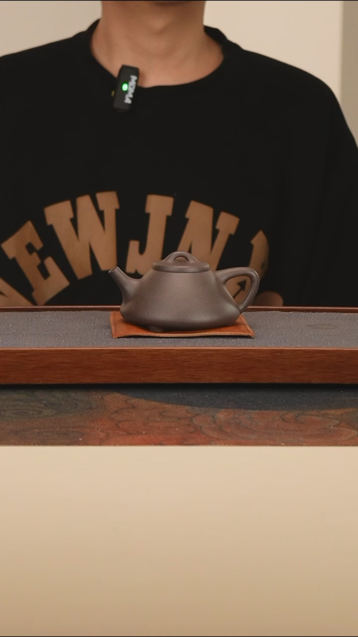 茶壶紫砂子冶石瓢壶