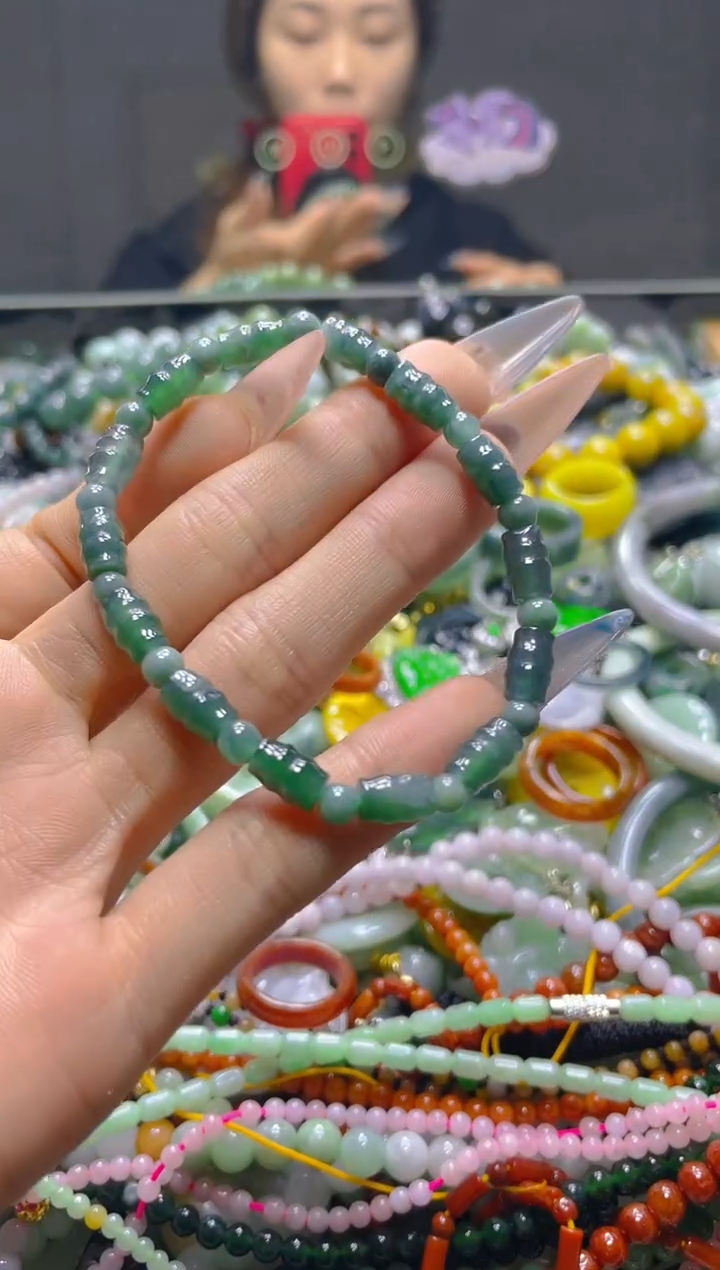 颈饰未镶嵌翡翠5MM