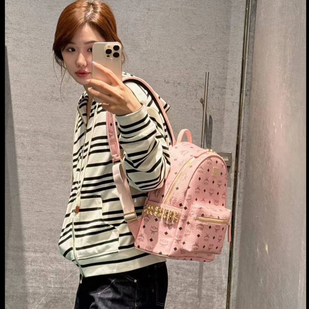 【618品牌专享】干邑色超迷你中大号双肩包