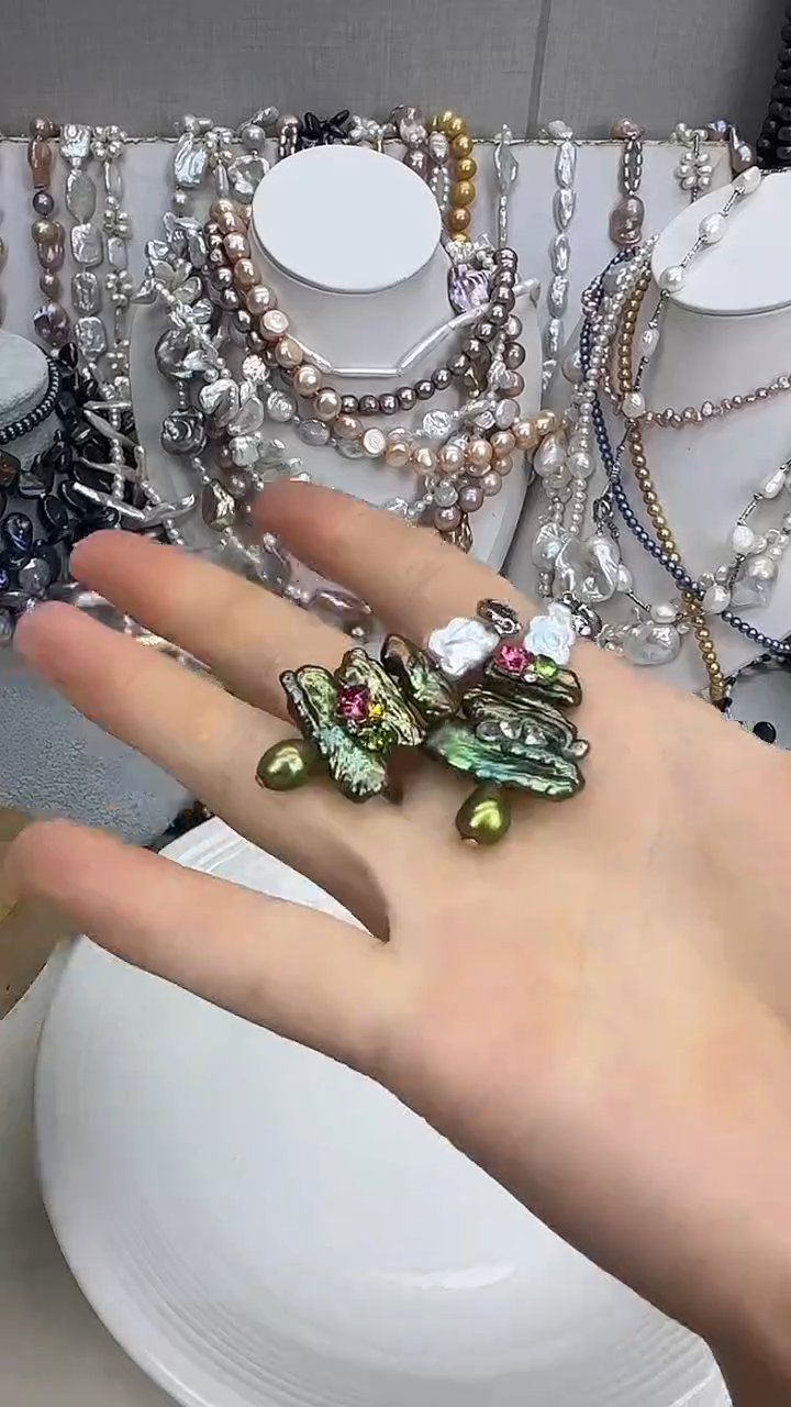 颈饰未镶嵌淡水珍珠1