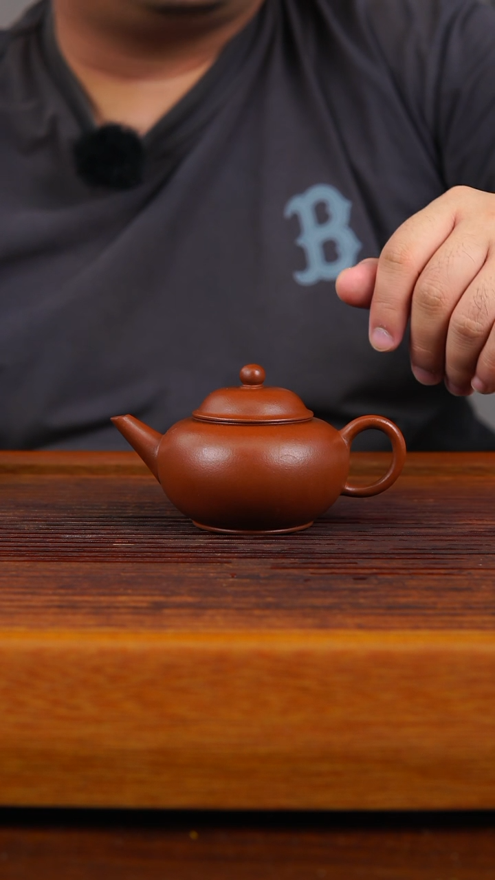 茶壶紫砂薄胎大水平壶180CC