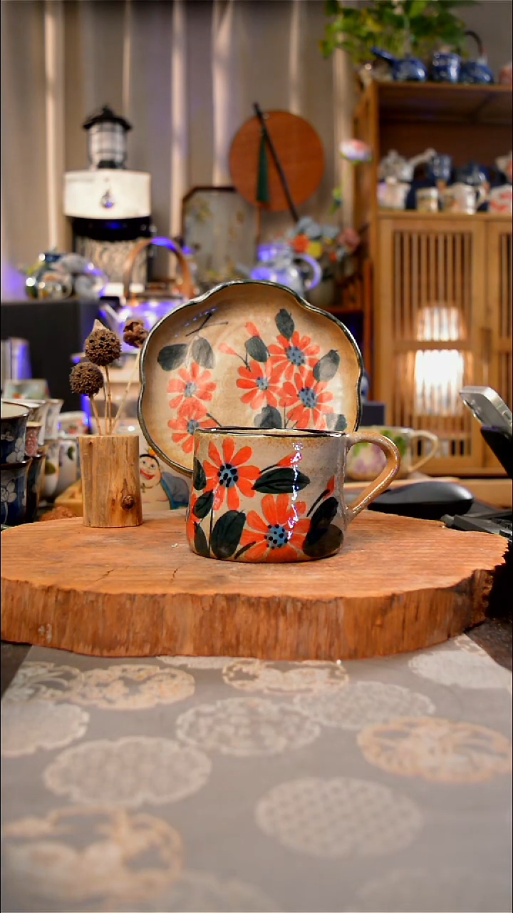 【闪购商品】杯向日葵手工手绘手工手绘