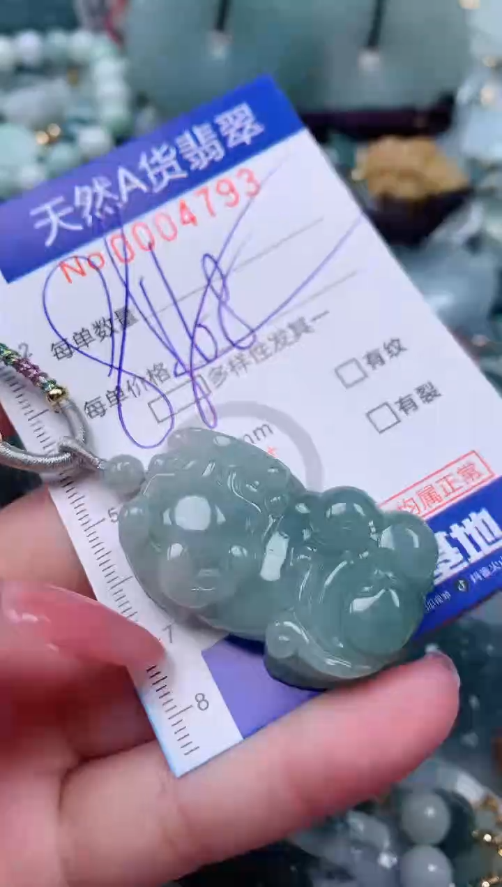 【闪购商品】翡翠颈饰未镶嵌00004793