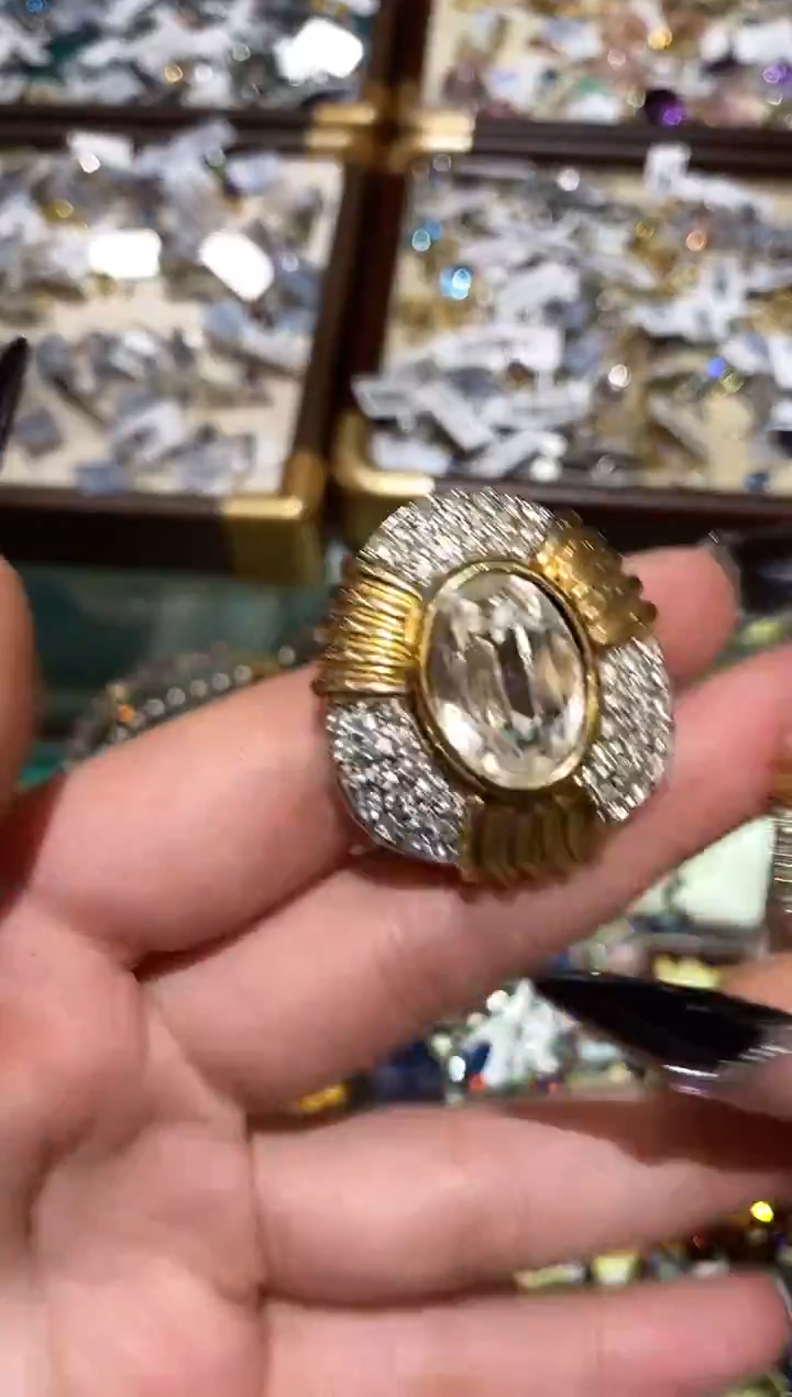 纯铜合金琉璃楚楚珠宝中古甄选不退换