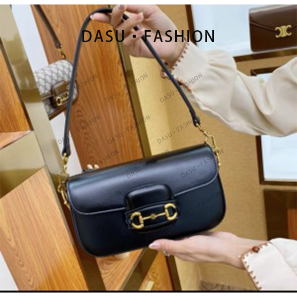 【苏总专属】J-6215-黑色秋冬季女士时尚戴妃包