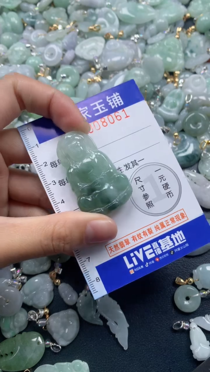 颈饰未镶嵌翡翠8061