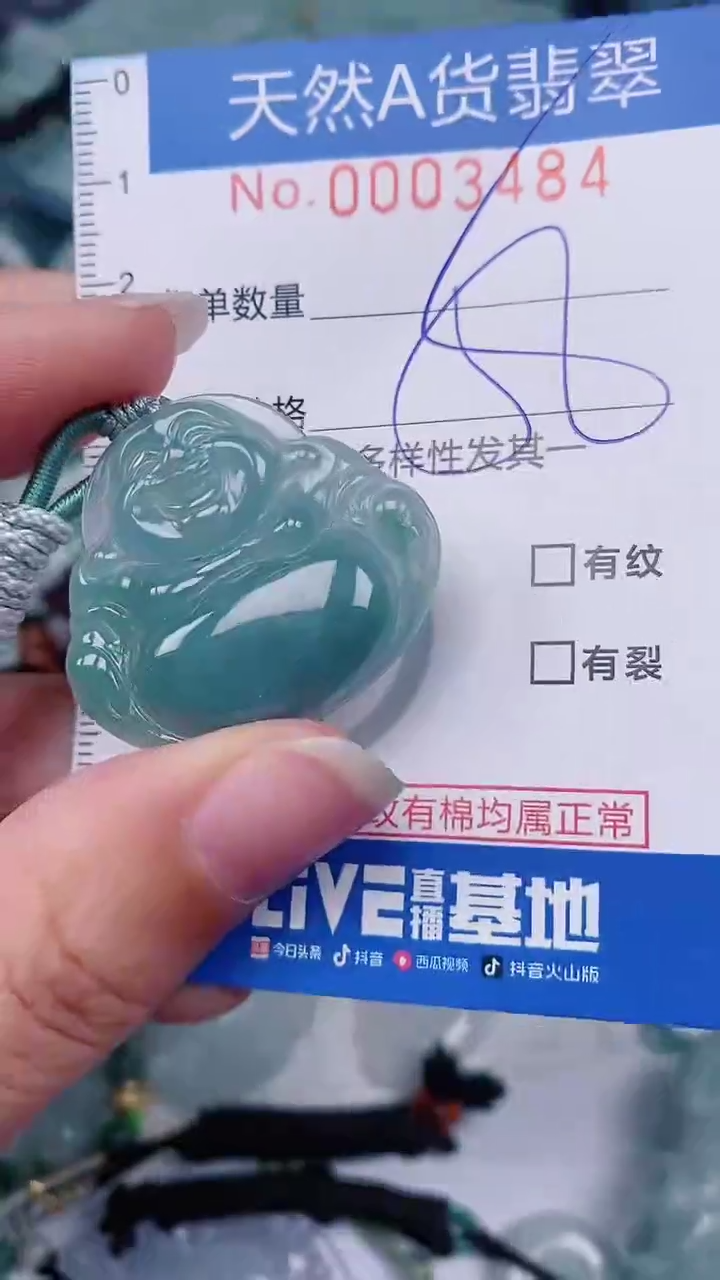 【闪购商品】翡翠颈饰未镶嵌00003484