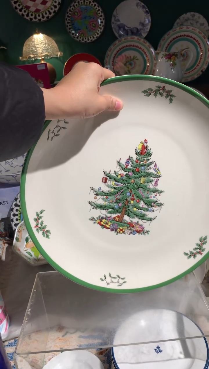 瓷片陶瓷尾单CC021有瑕1个送小盘一只