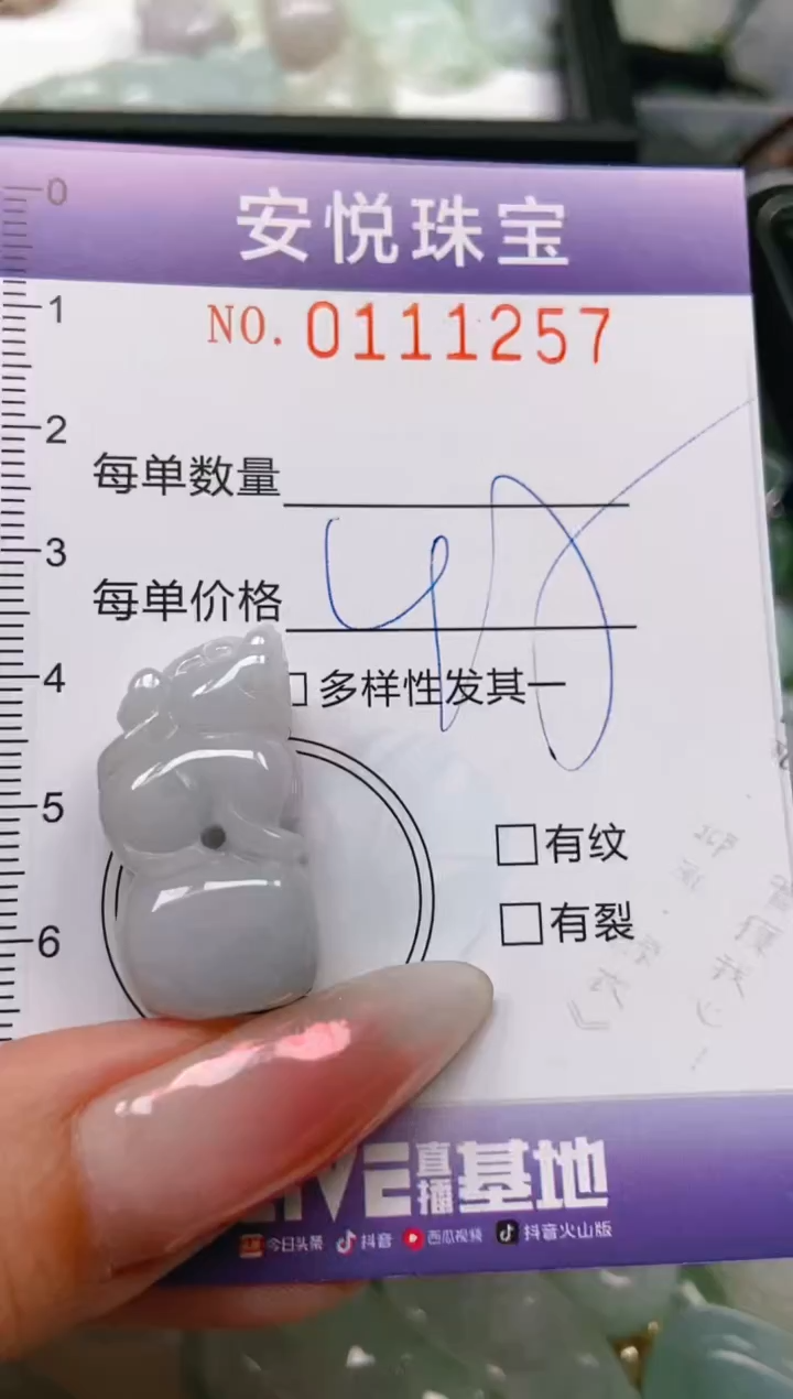 【闪购商品】翡翠颈饰未镶嵌闪购0111257