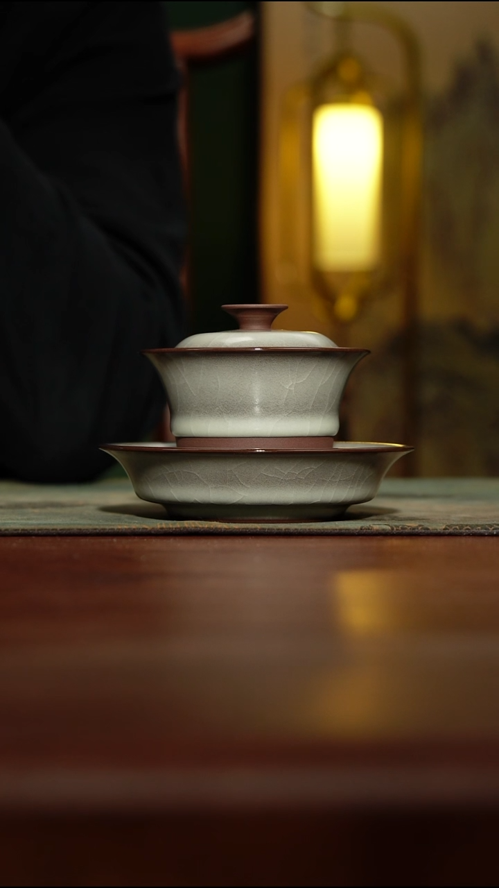 【览古雅韵】三才盖碗