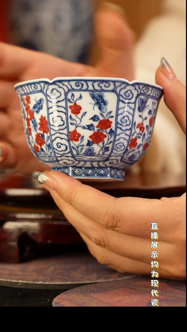 景德镇手工手绘陶瓷杯