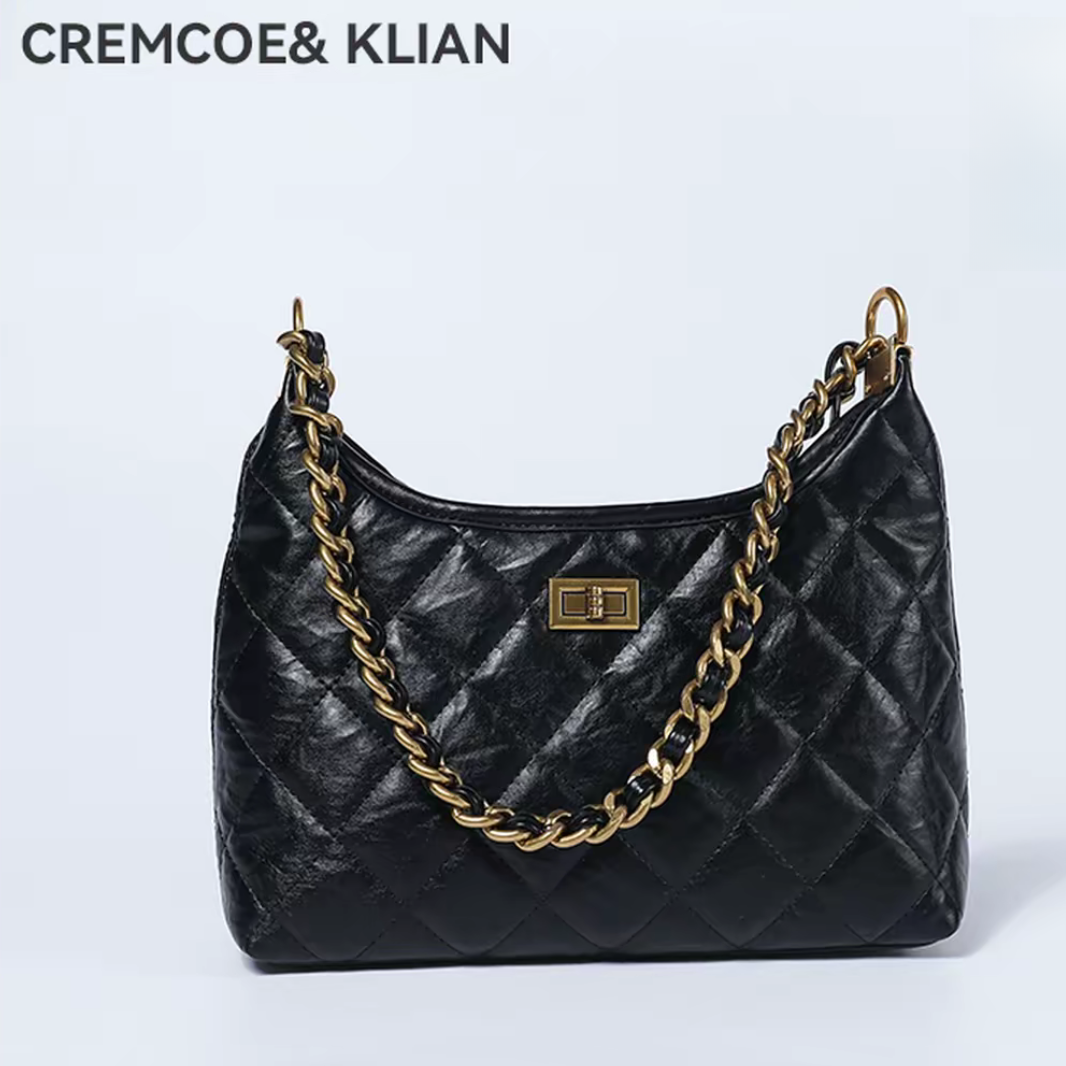 【官方正品Cremcoe&Klian】大号小香风百搭轻奢高级感单肩斜挎包