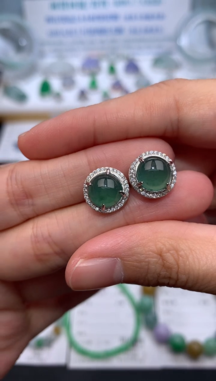 【闪购商品】定制翡翠银S925镶嵌模式推广期24小时鉴赏期