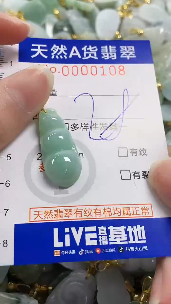 颈饰未镶嵌翡翠纯天然货a翡翠
