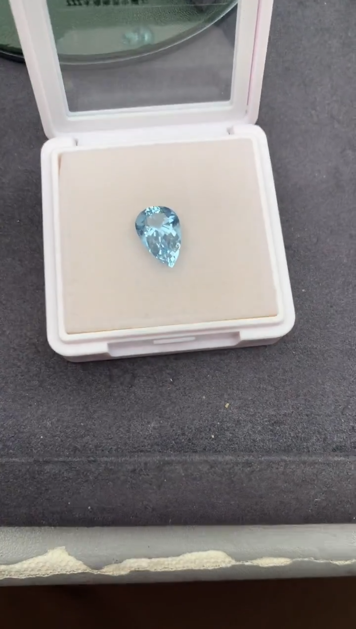 裸石海蓝宝石5.1ct海蓝宝 定制 BF