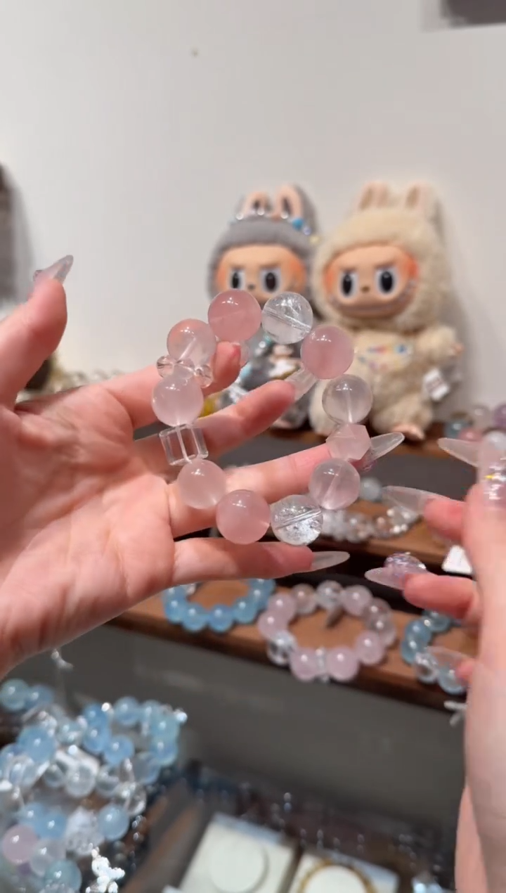 水晶手串未镶嵌一*）拍4单发一串 拍1单发单珠 多样性发货