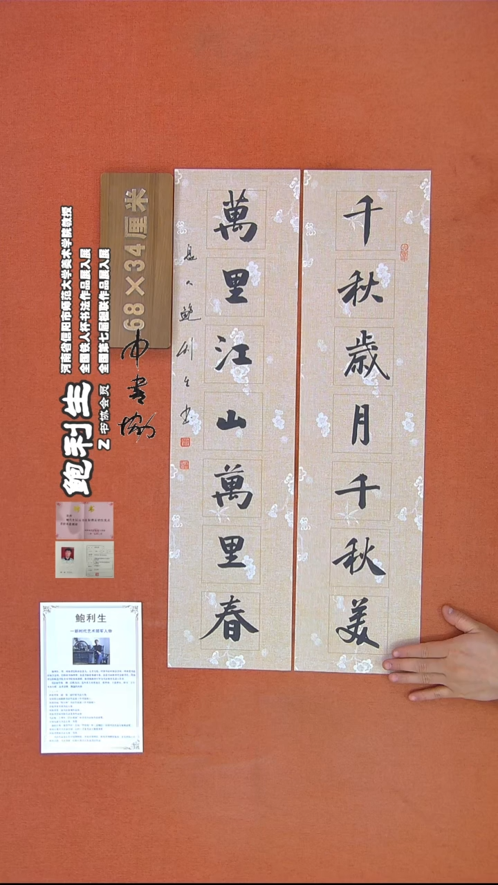 【闪购商品】书法322鲍利生书法作品