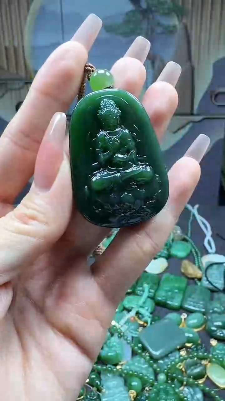 【闪购商品】和田玉挂件未镶嵌1