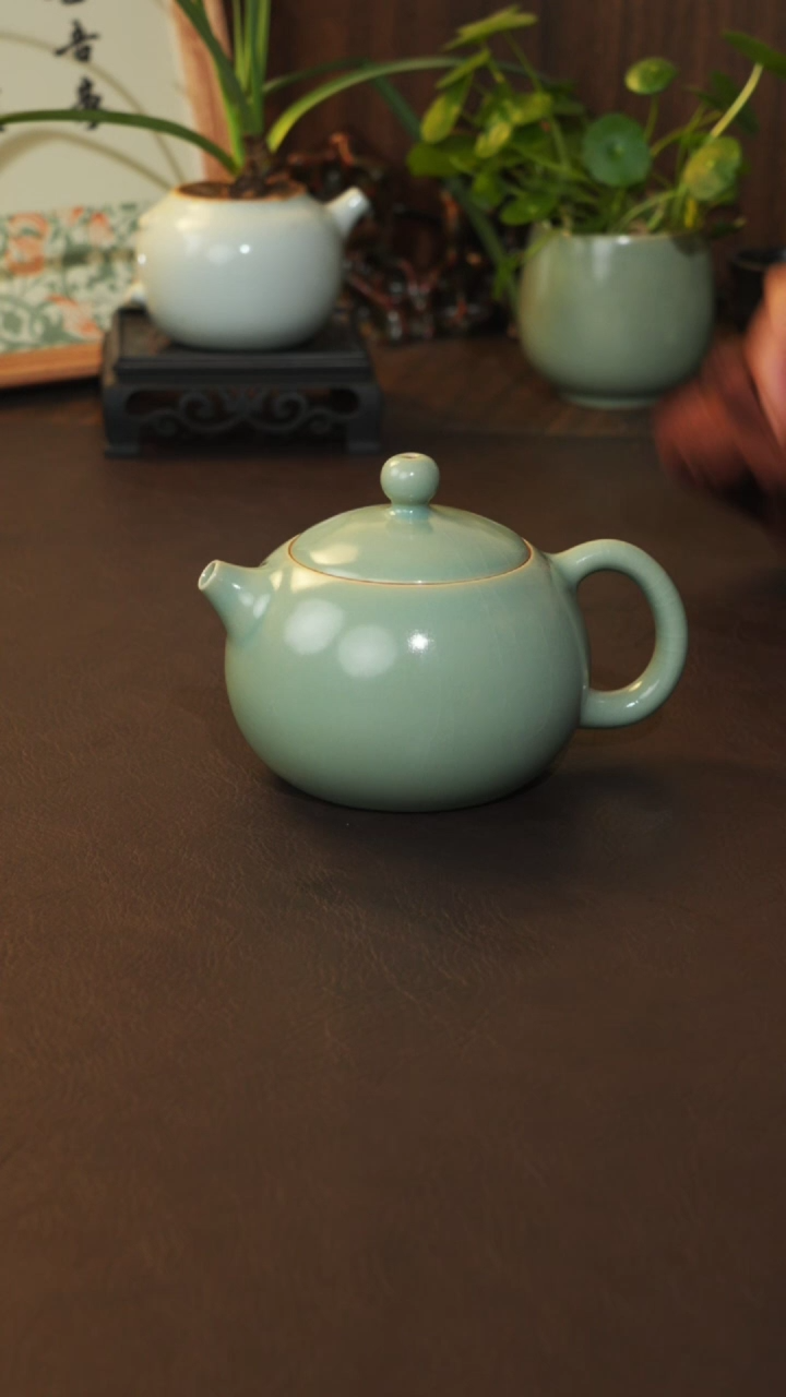 【闪购商品】杯宣宝汝瓷原矿原釉微瑕