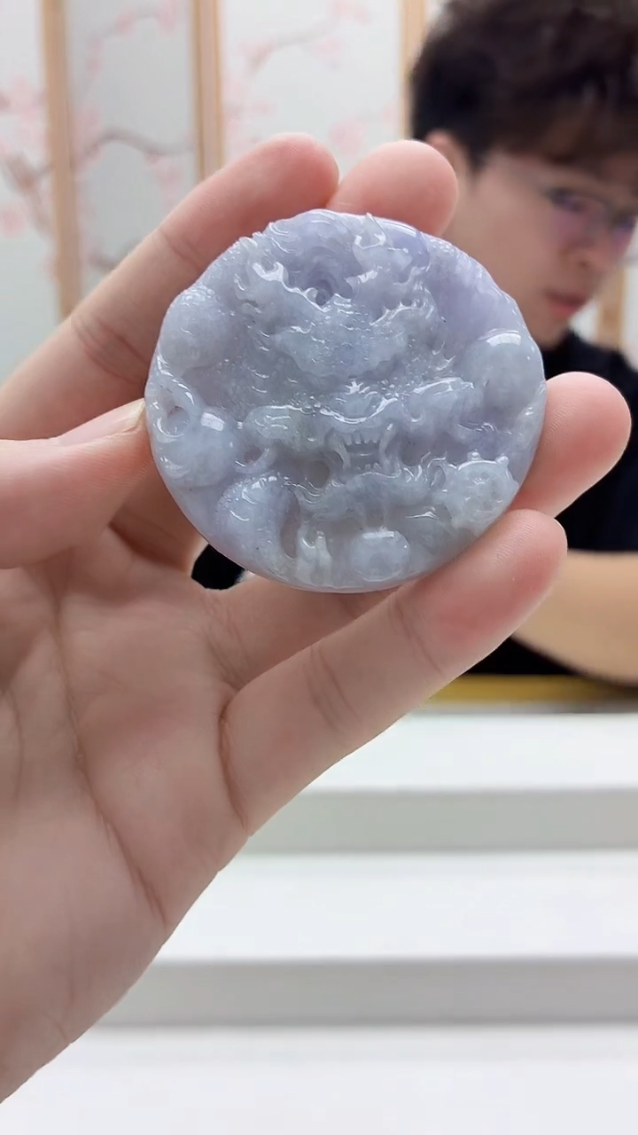 未镶嵌定制翡翠4688bb-毛货挂件65