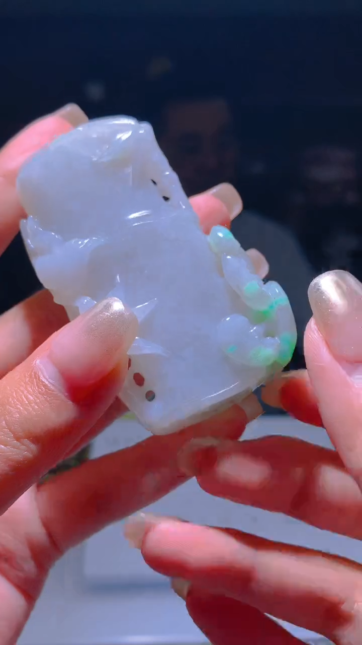 定制翡翠未镶嵌闪购毛货链接JM054