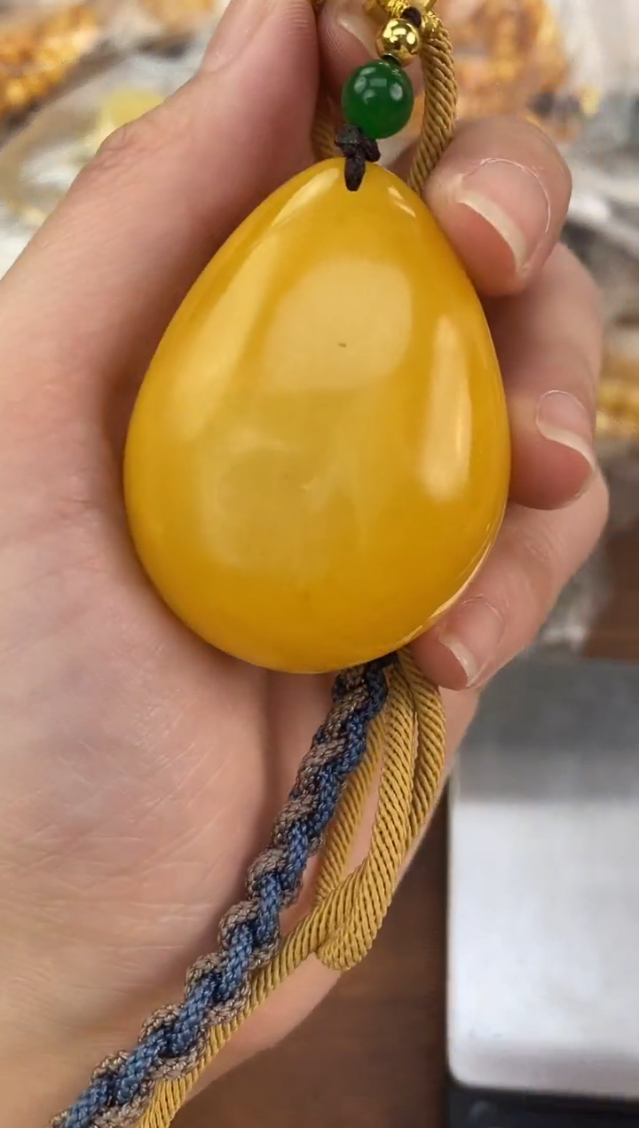 裸石琥珀未镶嵌天然琥珀蜜蜡