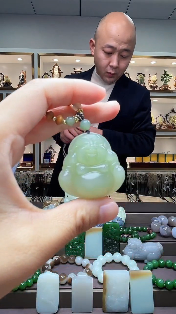 【闪购商品】和田玉颈饰未镶嵌苏