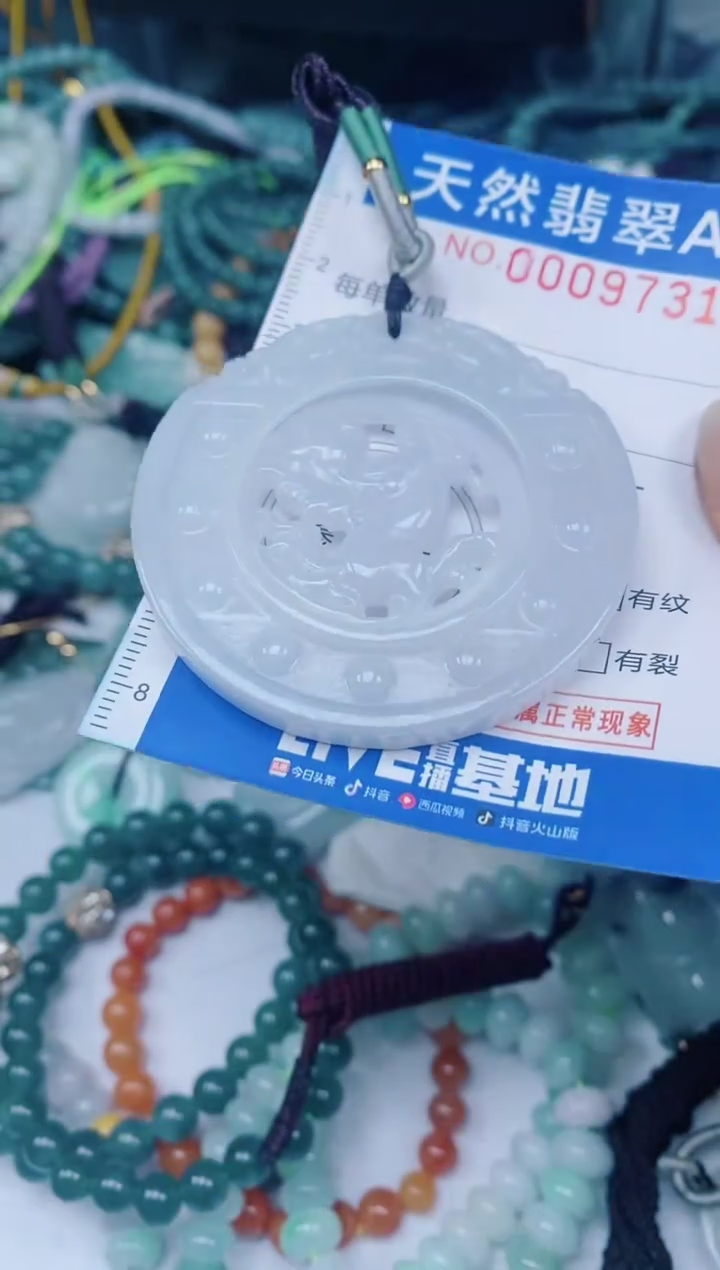 颈饰未镶嵌翡翠00009731