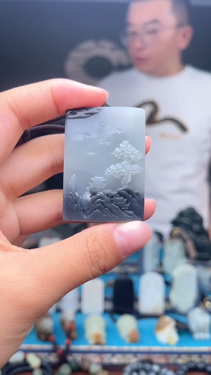 未镶嵌和田玉挂件1