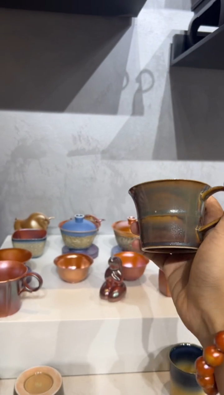 8柴房陶瓷柴烧咖啡杯