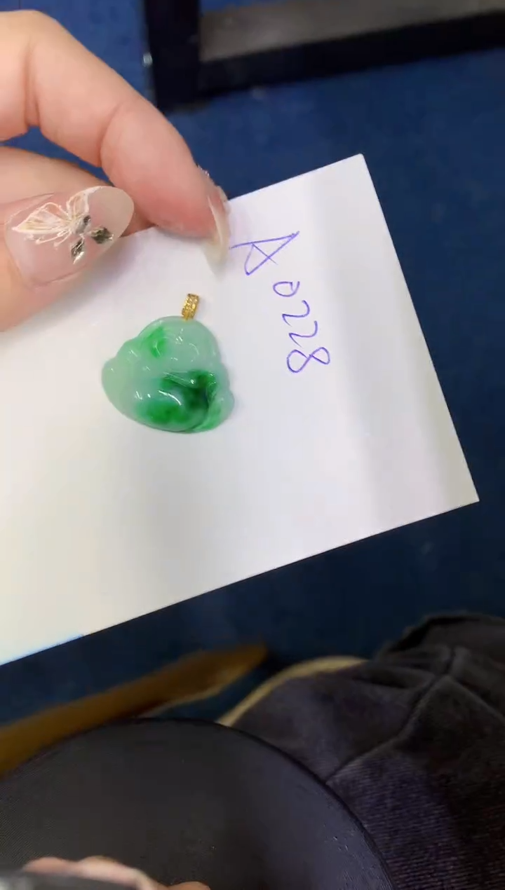 【闪购商品】翡翠颈饰18K金镶嵌000000000000