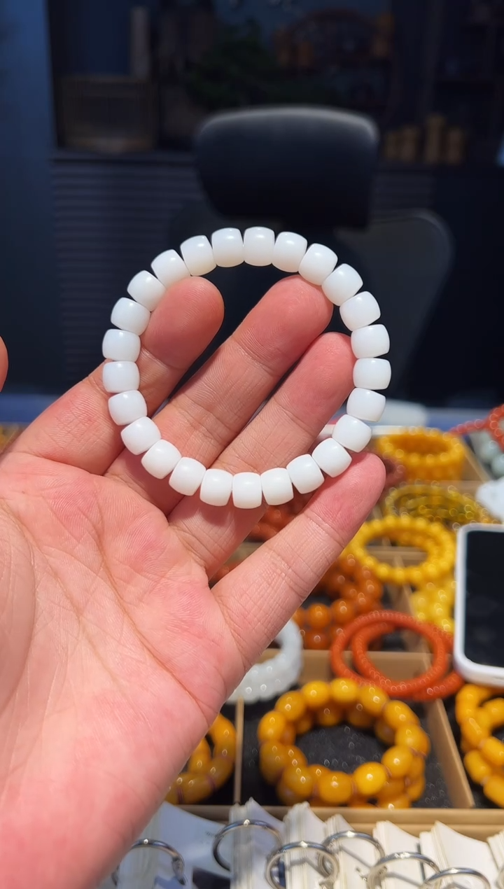 未镶嵌手串和田玉直切10+