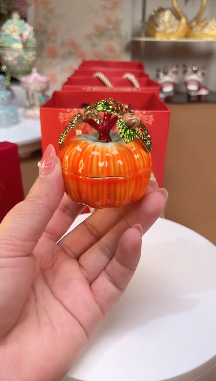 【闪购商品】易尚宝珐琅彩首饰盒