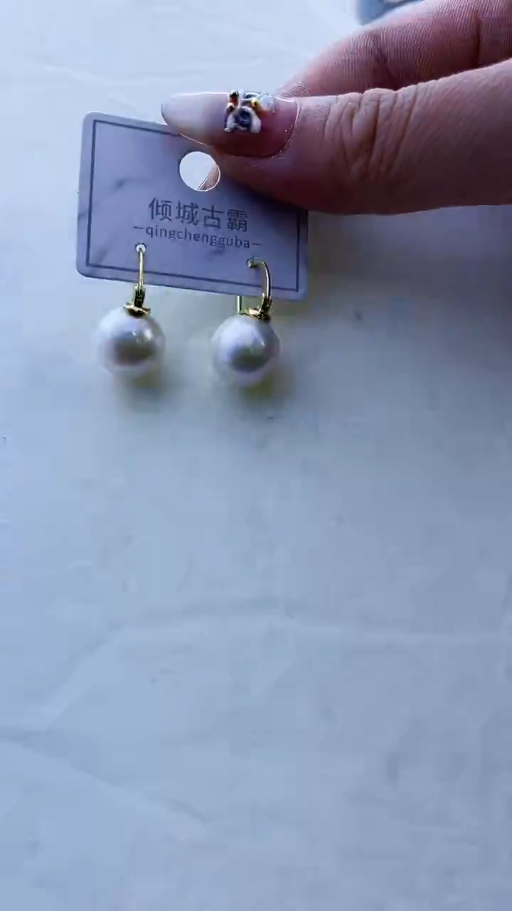 【闪购商品】淡水珍珠耳饰银S925镶嵌832