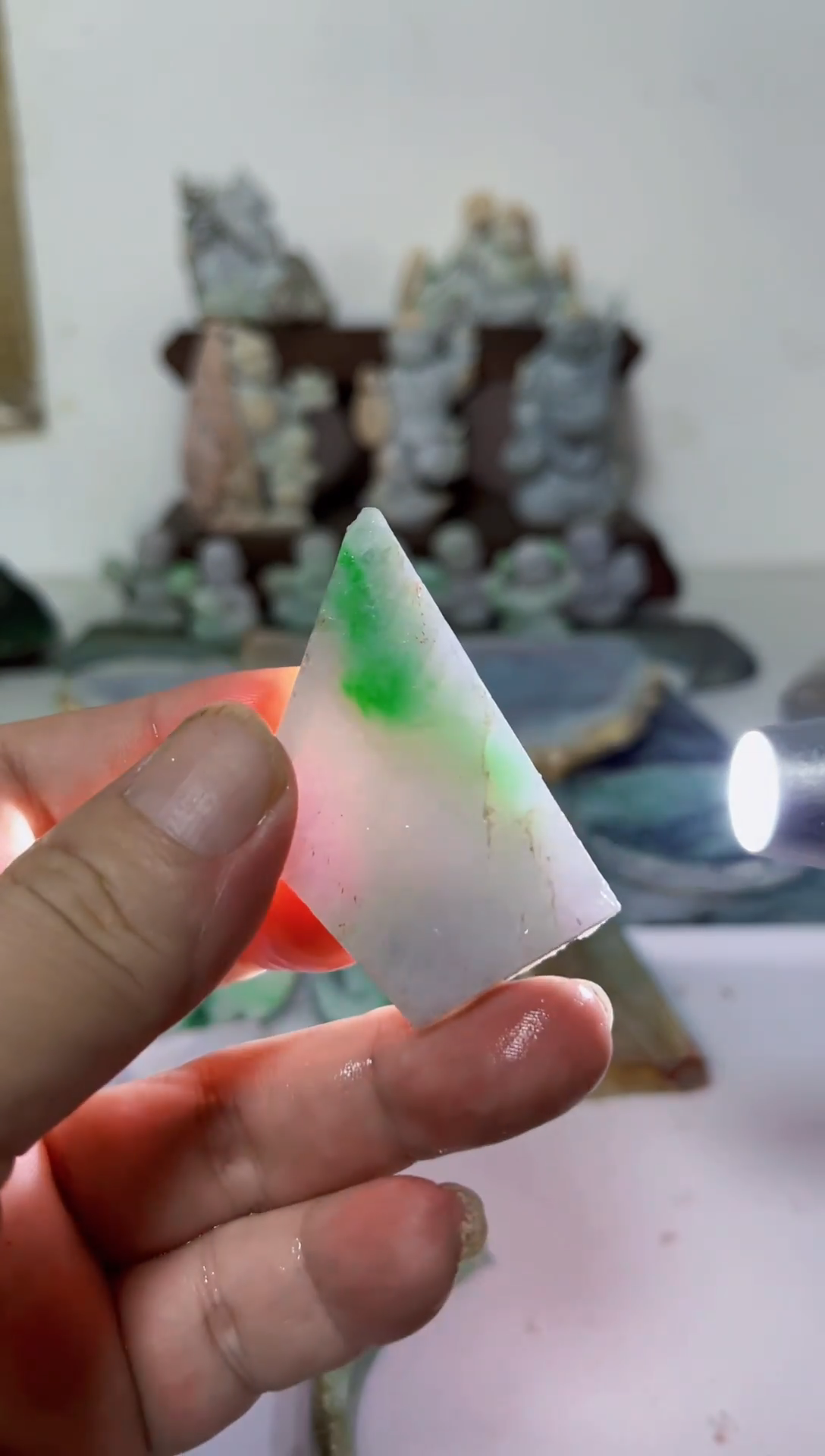 翡翠未镶嵌吊坠(不含链)275