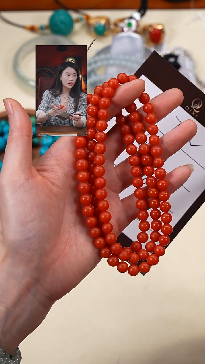 未镶嵌手串南红玛瑙星*柒禧文玩回血好物