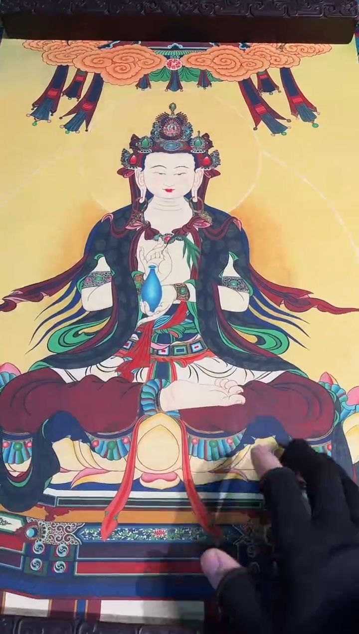 卷轴画天天的唐卡tk160