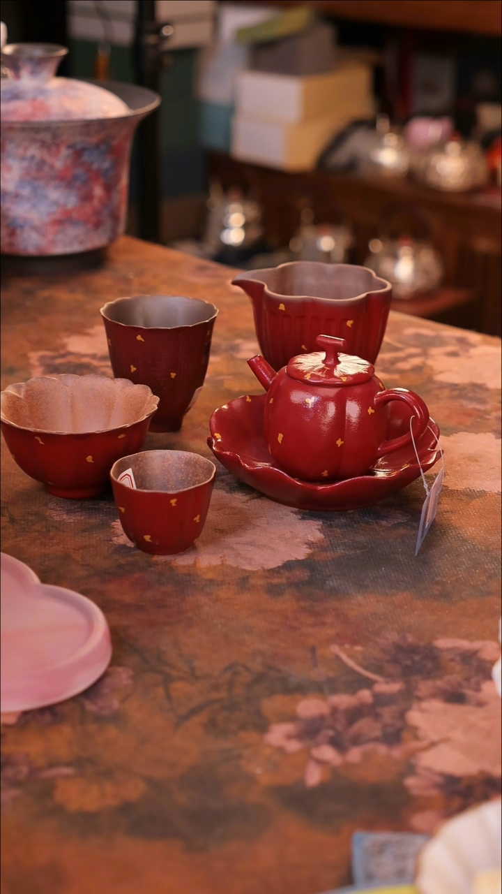 【闪购商品】陶瓷茶具（无礼盒无茶盘）@@A11467