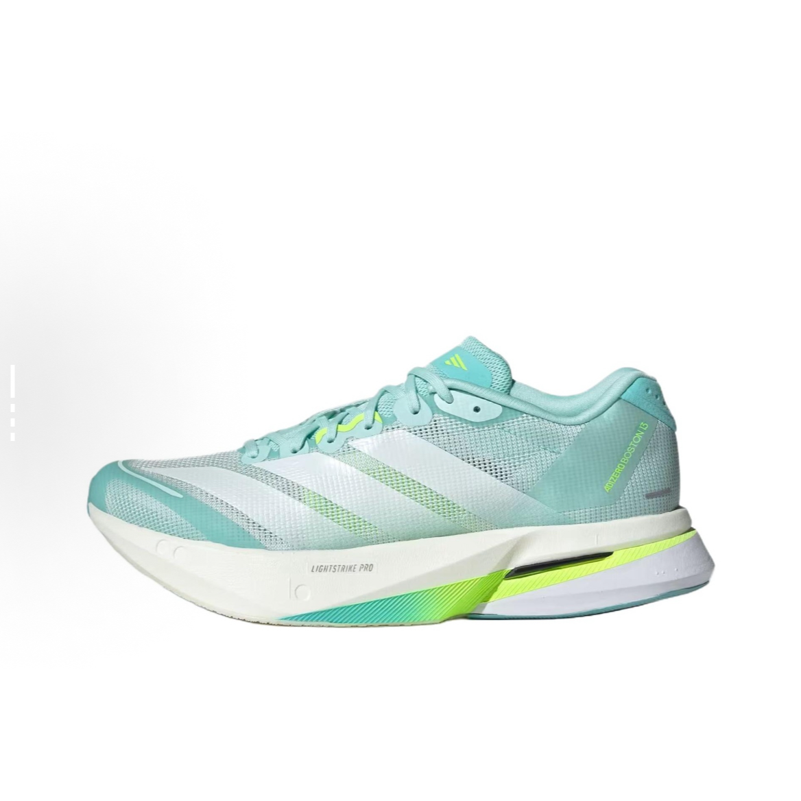 Adidas ADIZERO BOSTON13 跑者美学女款缓震竞训玻纤柱跑鞋JS4957