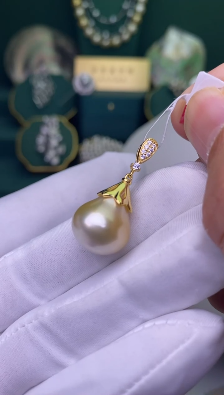 【闪购商品】海水珍珠颈饰银S925镶嵌12-13