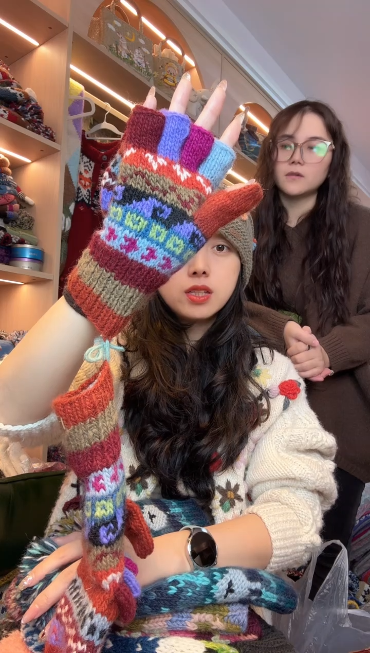 绵羊毛女*国手套4799