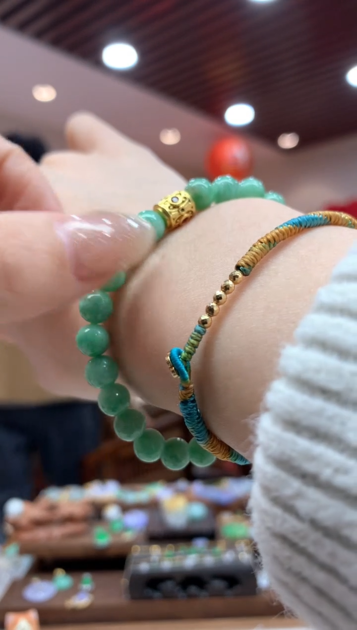 【闪购商品】翡翠手串未镶嵌手串