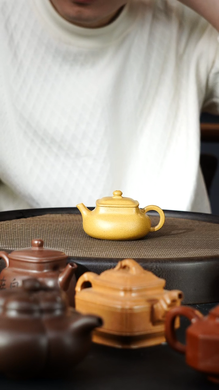 茶壶紫砂平*哥老宕口黄金段乾坤