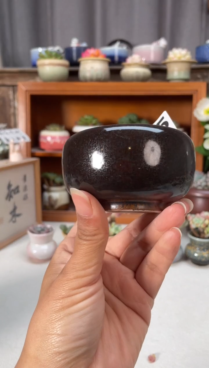 瓷片935知木小芳花盆