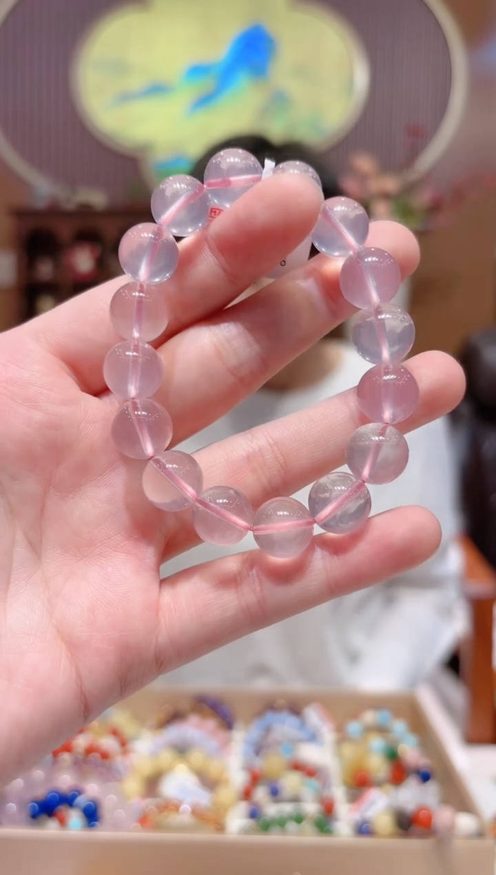 【闪购商品】水晶手串未镶嵌设计款珠串11.9