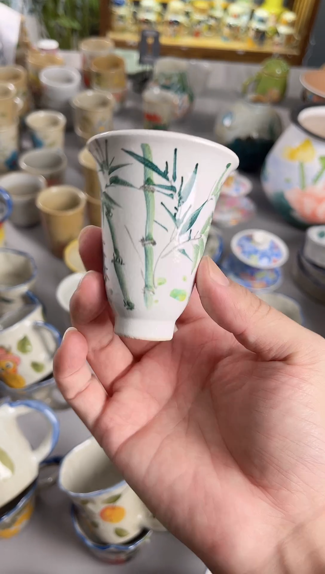 【闪购商品】瓷片景德镇手绘高温釉下彩