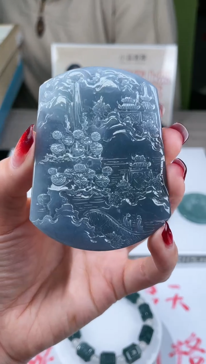 【闪购商品】定制翡翠未镶嵌不退不换CMH1件-A