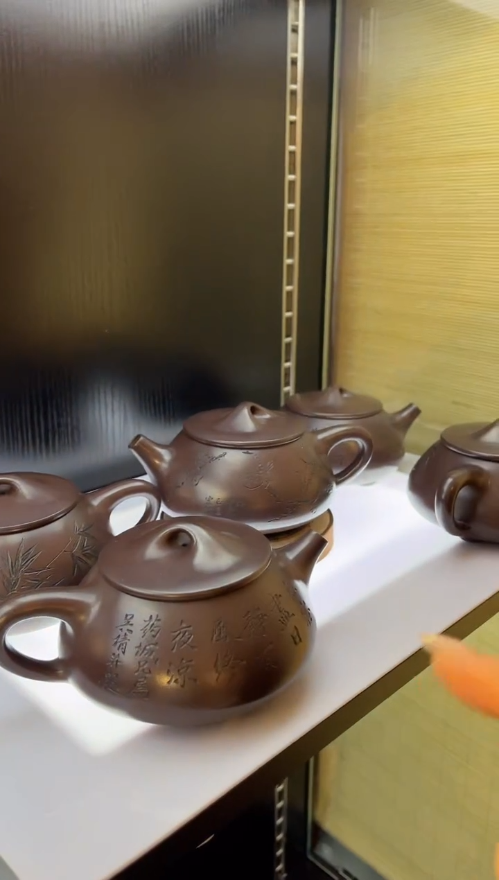 【闪购商品】紫砂茶壶45高端精品雕刻紫砂壶